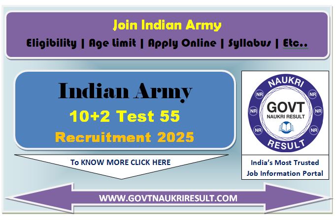  Army 10+2 TES 54 Online Form 