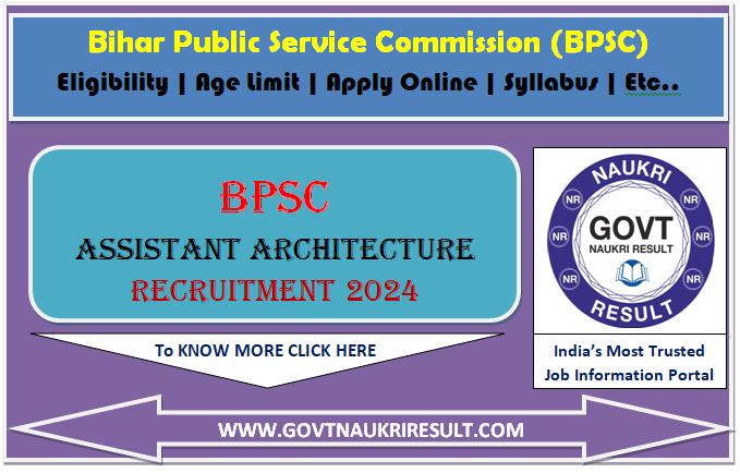  BPSC Assistant Architect Admit Card 2024 
