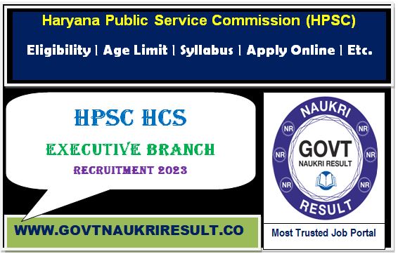  HPSC Civil Services HCS Pre Online Form 2023  