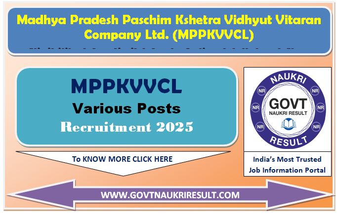  MPPKVVCL Various Post Online Form 2024 