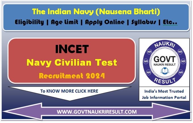  Indian Navy INCET 01/2024 Admit Card 