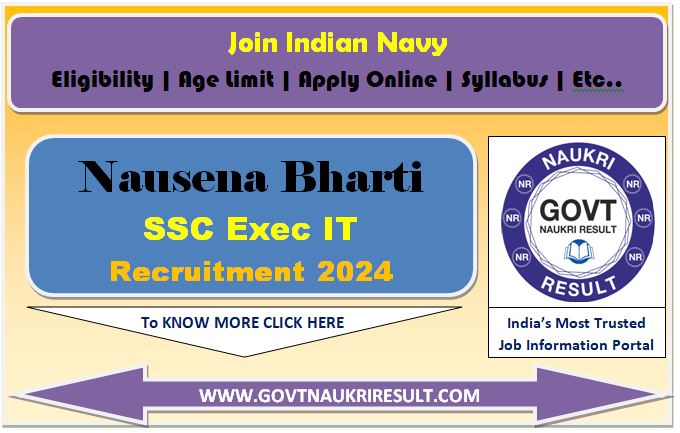  Navy SSC Executive Information Technology Online Form 2024 