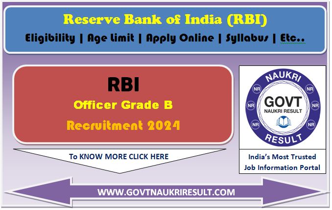  RBI Officer Grade B Admit Card 2024  