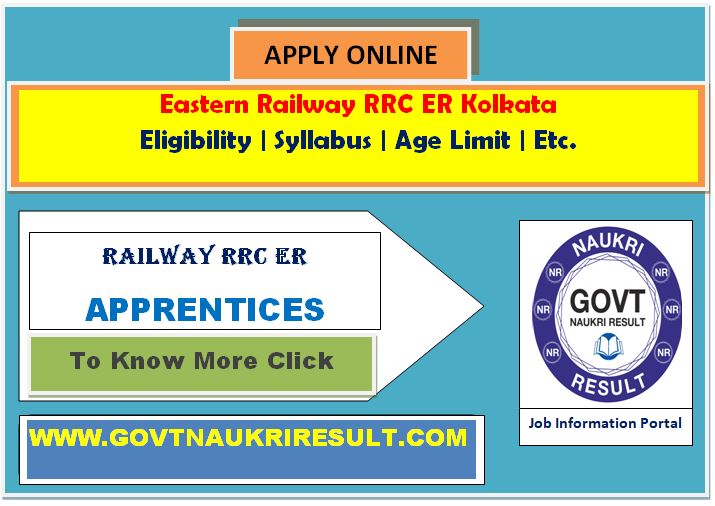  Railway RRC ER Apprentices Online Form 2023  