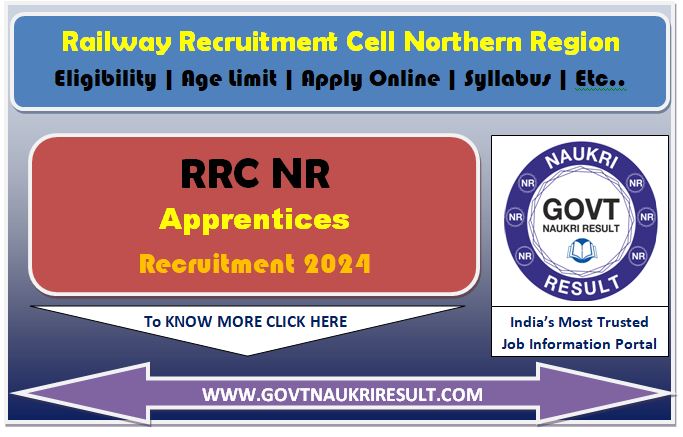  Railway RRC Delhi NR Apprentices Result 2024  