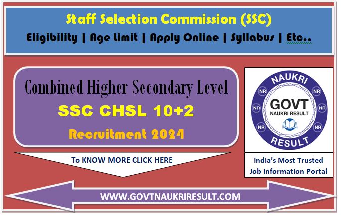  SSC 10+2 CHSL Revised Exam Date 2024 