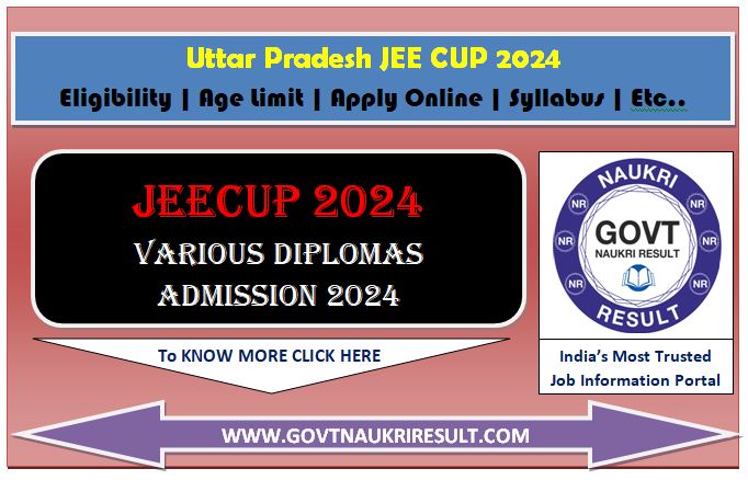  UP Polytechnic JEECUP Online Counseling 2024  