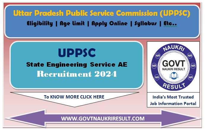  UPPSC Assistant Engineer AE Online Form 2024 