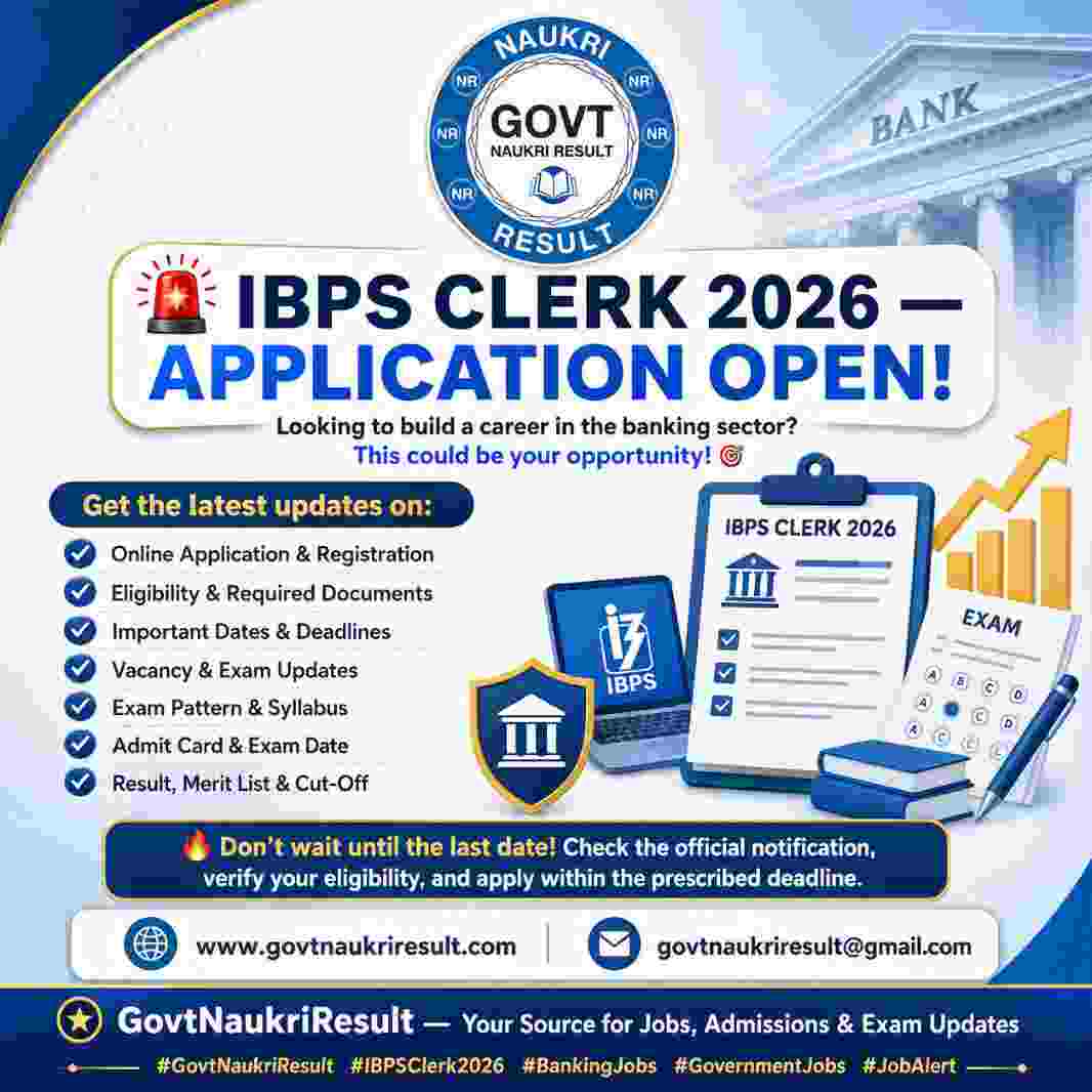 Govt Naukri Result Instagram Update