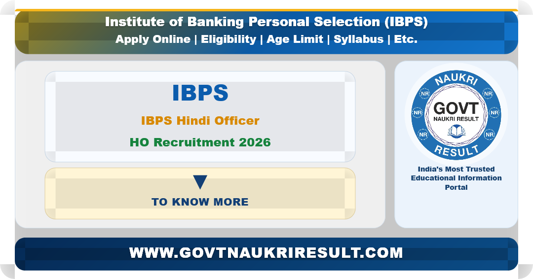 IBPS Specialist Officer (IT, Marketing, Law & Other Post) XVI (16th) Recruitment 2026 Admit Card